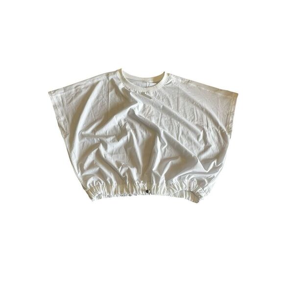 Travis Mathew Women's Silver Spray Tech Woven Top White NWT XL golf tennis - Picture 4 of 5